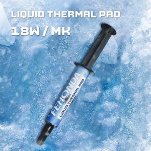 Computer Coolings Fehonda LTP81 18w/Mk Liquid Thermal Pad 12g VGA GPU IC Processor Rapid Cooling Putty For Heatsink