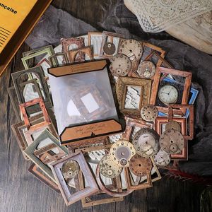 Hediye Sargısı Diy Scrapbook Vintage Dial Sınır Malzemesi Beyaz Po Çerçeve Dekorasyon Kolaj Just Door Mutluluk Projesi