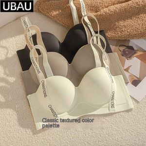 BRAS BRAS UBAU iç çamaşırı kadınlar küçük göğüsleri toplar büyük jantlar yardımcısı yardımcı göğüsler sarkmayı önleyin ve kesintisiz bras ye yq240203