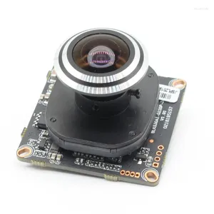 Tam Ağ 4MP CCTV IP Kamera Modülü Güvenlik IPC kartı 4.0MP ONVIF ile 1.7mm Fisheye lens