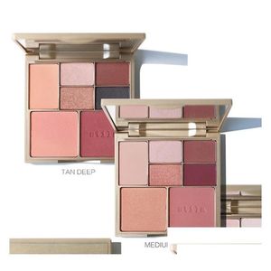 Тени для век Тени для век Stila Eyeshadow Correct Perfect All In One Color Correcting Palette De Teint Concealer Higilight Makeup Cream Po Dhpab