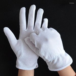 Одноразовые перчатки, хлопчатобумажные, пластиковые, чистые белые бусины из ПВХ, нескользящие, этикет, страхование труда