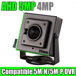 3.7mm Koni Metal Güvenlik CCTV Mini Kamera AHD 5MP 4MP 4IN1 Kısa Koaksiyel Dijital HD Ana Sayfa 650 Filtre Küçük Kam