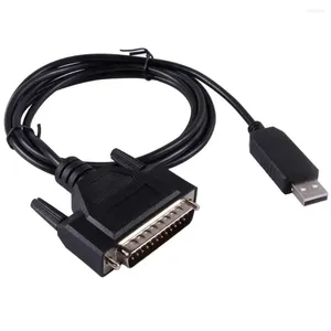 Компьютерные кабели FTDI USB к RS232 25-контактный разъем DB25 Последовательный адаптерный кабель Управление ЧПУ Программирование Совместимость C-232R US-232R