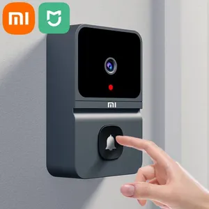 Akıllı Ev Kontrolü Xiaomi Mijia Kablosuz Kapı Zili Wifi Açık HD Kamera Güvenlik Kapısı Çan Bell Gece Görüş