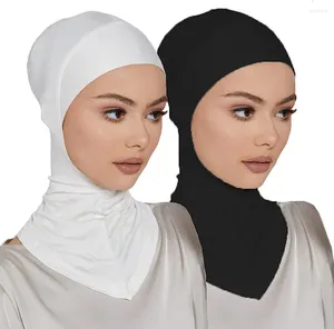 Etnik Giyim 1 PC Kadın Müslüman Underscarf Baş Kapak Müdürü İç Hijab Kapakları İslami Ninja Eşarp Şapka Kapağı Bonnet