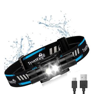 TrustFire H5R Светодиодный фара 18650 Аккумулятор USB.