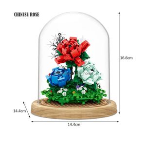 Blocks Building Block Flower Orc Series Bonsai Girl Build Toy Flowers Adt Arrangement Assembly Toys For Gifts 230718 Drop Delivery M Dhu3O