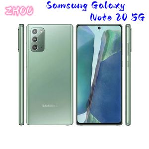 Samsung Galaxy Note20 Note 20 5G N981U1 6.7" 8GB RAM 128GB Octa Core Snapdragon 865+ NFC Original Unlocked Mobile Cell Phone