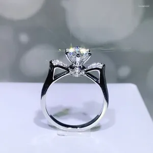 Кольца кластера, очаровательные ювелирные изделия, милые кошачьи ушки, модный дизайн, регулируемый палец для женщин, романтическое свадебное обручальное кольцо, роскошные аксессуары
