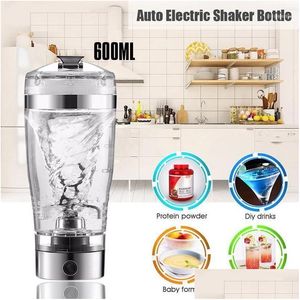 Blender Portable Vortex Electric Protein Shaker Mixer Bottle Detachable Cup11 Drop Delivery Household Appliances Small Kitchen Othds