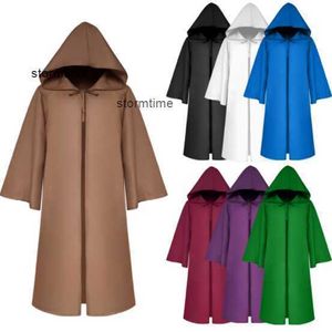 Costumes Halloween Medieval Renaissance Cape Mens Women Child Cosplay Death Hooded Costume Accessories Cosplay Cloak Cape