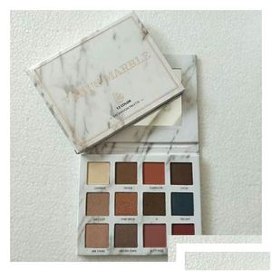 Sombra de olho Sombra Nova Maquiagem Palettelongdurado Venus Mármore Cosméticos 12 Cores Paleta de Sombra Olhos para Entrega de Gota Saúde Seja Dhdrf