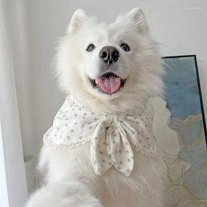 Köpek giyim evcil hayvan üçgen fular küçük orta büyük köpekler altın retriever Samoyed shiba inu sevimli bandana