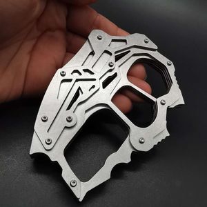 Self Defense Products Vehicle Window Breaker Stainless Steel Finger Tiger Hand Support Self-defense Double Headed Edc Tool BHYG