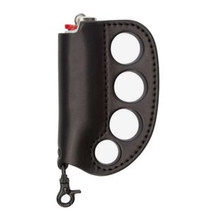 Leather Lighter Cover Refers to Tiger Four Finger Self-defense Designers Hand Support Equipment IQQ0