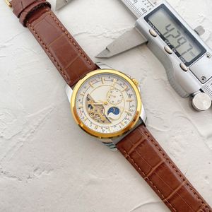 Orologi da polso da uomo delle migliori marche Movimento meccanico automatico Orologi in acciaio inossidabile 316 Design cavo Diametro 42MM Orologio da donna vintage