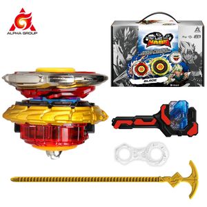 Infinity Nado 3 Original Crack Series2 In1 Split Spinning Top Metal Gyro Battle Gyroscope with Launcher Anime Toy Kid Gift 240119