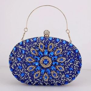 Women Dinner Bag Fashion Sunflower Inlaid Diamond Banquet Hand Dress Evening luxury bag 240129