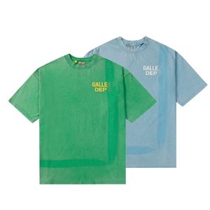 T-shirt masculina designer versátil moda casual casal manga curta carta impressão tamanhos asiáticos s-xl