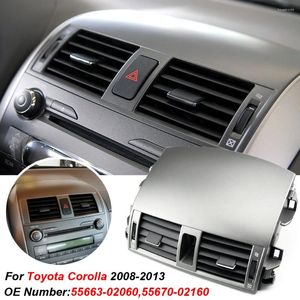 Toyota Corolla için İç Aksesuarlar 2008 2009 2012 2011 2012 2013 Merkez Outlet Hava Kapak Paneli Klima Yedek çizgi havalandırma
