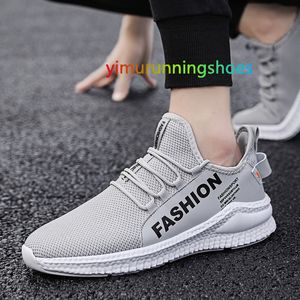 2021 Running Shoes Men Mesh Breathable Outdoor Sports Shoes Adult Jogging Sneakers Hombre Light Walking Comfortable Sport Shoes L12