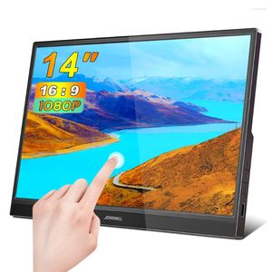 Zoll 1920 1080 tragbarer Monitor HD Touchscreen 60 Hz 16: 9 für Laptop XBox PS4 / 5 Switch Handy Computer Erweiterung Büro