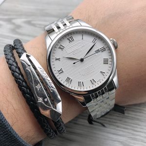 Armbanduhren Designer Herren Mechanische Uhr 2824 Uhrwerk Saphirglas 316 Edelstahl Zifferblatt Stahlband Digitale mechanische 39,5 mm Uhren