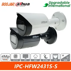 Dahua 4MP IP Kamera IPC-HFW2431S-S2 Starlight WDR IR IR BULET AĞI DESTEK POE IPC-HFW1431S'nin Yükseltilmiş Sürümü