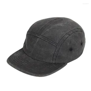 Top Caps 2024 Büyük boyutlu Pamuk Kemik Tatico Militar 5 Panel Beyzbol Kadın Erkekler Hiphop Snapback yaz takılı şapkalar 56-62cm