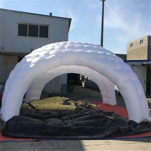 Customized tents giant igloo inflatable dome tent car garage marquee yurt trade show booth balloon with free blower on discount