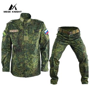 Mege Russion Uniforme militare Russa Camouflage Attrezzatura tattica Uomo Outdoor Abbigliamento da lavoro invernale Esercito Visikov 240202