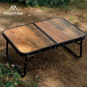Мебель для лагеря MOUNTAINHIKER портативный складной стол для кемпинга из алюминиевого сплава, прочный несущий для пикника, рыбалки