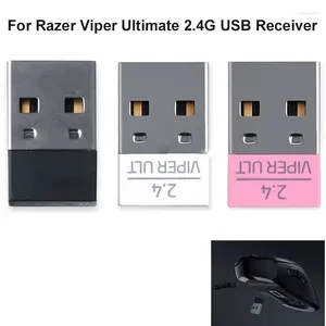 USB yedek aksesuarları dahil olmak üzere çift modlu ve özel 2.4G alıcısına sahip Razer Viper Ultimate kablosuz oyun faresi için