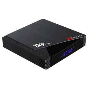 Хорошее качество TX9 Pro Android 100 Set Top Box 4K HD Dual Brand 24G 58G Wi -Fi Media Player Aiiwinner H313 Smart TV Box 240130