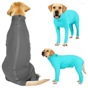 Köpek Giyim Pet Onesie Uzun Kollu 4 Bacak Giysileri Aile Otomobil Seyahat Kurtarma Vücut Bahar Yaz Pijamaları