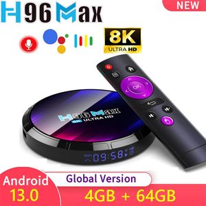H96 MAX RK3528 Smart TV Box Android 13 TVBox 4G 64G 32G WiFi6 5G Dual Wifi 4K 8K Google Voice Assistant Media Player Set Top 240130