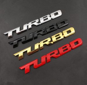 3D Amblem Turbo Metal Grill Arka Bagaj Araba Rozeti Araba Sticker BMW Ford Focus VW Skoda Seat Peugeot Lada Renault Hyundai7573306