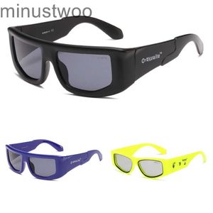Tasarımcı lüks güneş gözlüğü moda dikdörtgen kapalı fotch delik tasarım wome erkekler trend ürünler çerçeve siyah ayna karartma gözlükleri yeşil pembe mavi retro za9a
