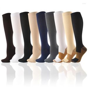 Мужские носки сжатие для мужчин для женщин, способствующих кровообращению.