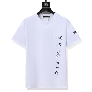 Erkekler Gömlek Tasarımcısı T-Shirt Tasarımcı Elbise Gömlek Erkek ve Kadın Moda Giyim T-Shirt% 100 Pamuk Kısa Kollu Göğüs Mektubu Baskı T-Shirt Moda M-3XL