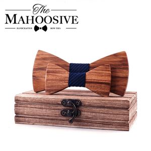Классический детский деревянный галстук-бабочка для мальчиков и девочек, детский галстук-бабочка, модный галстук-бабочка цвета дерева зебры с домашними животными 240202