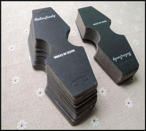 Moda Takı Kolye Kartları Siyah Bilezik Küpe Kart Ambalaj Ekranlı Çin'de Yapılan Etiketler A1035 200pcs5326655