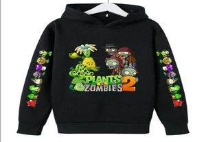 2022 Sonbahar Kış Planı Vs Zombies Baskı Çocuk Hoodies Cartoon Game Boys Giyim Çocuk Sokak Giysesi Giysileri Teen Boyutu 414 T23574533