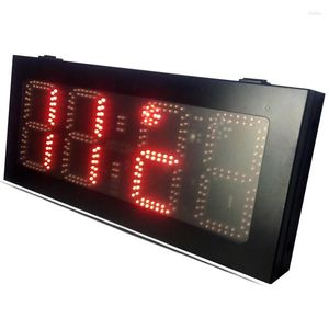 Duvar Saatleri 8 inç LED Petrol Fiyat Ekran Logosu Uzaktan Kuman Kırmızı Benzin İstasyonu Su Geçirmez Dijital Ekran DAP