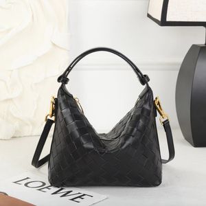 Bolsa de ombro de malha à mão bolsa crossbody feminina pequena pele de carneiro almoço saco de moda axilas multi-cor bolsas de couro