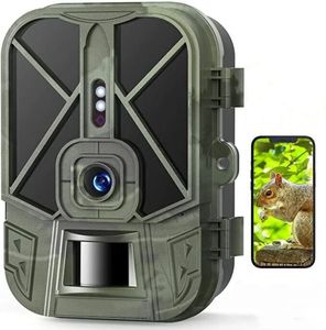 Outdoor 50MP 4K Trail Hunting Camera With 10000Mah Lithium Battery Night Vision Po Traps Wild Surveillance Trap Game Cam 240126