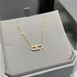 Tasarımcı kolye ile elmaslar için kadın için kutu klasik lüks altın kaplama 18k sterlli gümüş resmi reprodüksiyonlar asla soluk hediye için hediye