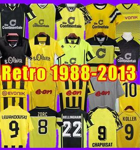 Dortmund retro futbol formaları Herrlich M.Gotze Moller 1989 1994 1995 1996 1997 1998 2000 2001 2011 2011 2012 2013 Lewandowski Futbol Gömlek Borussia Moller Moller Reus