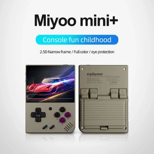 MIYOO Mini Plus Portable Retro Handheld Game Console V2 Mini IPS Screen Classic Video Game Console Linux System Children Gift 240131